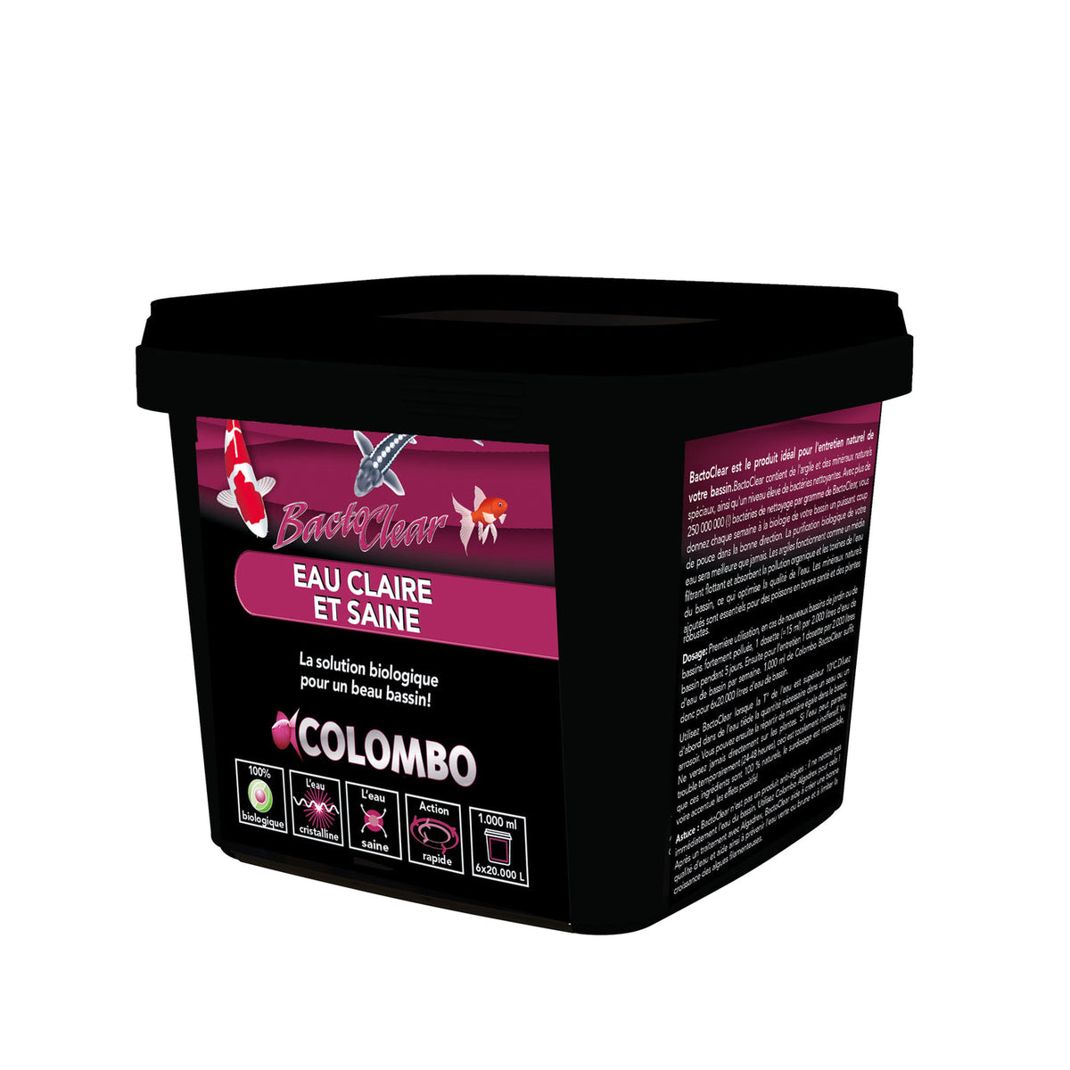 Colombo BactoClear Eau Claire et Saine 1 L trattamento biologico laghetto