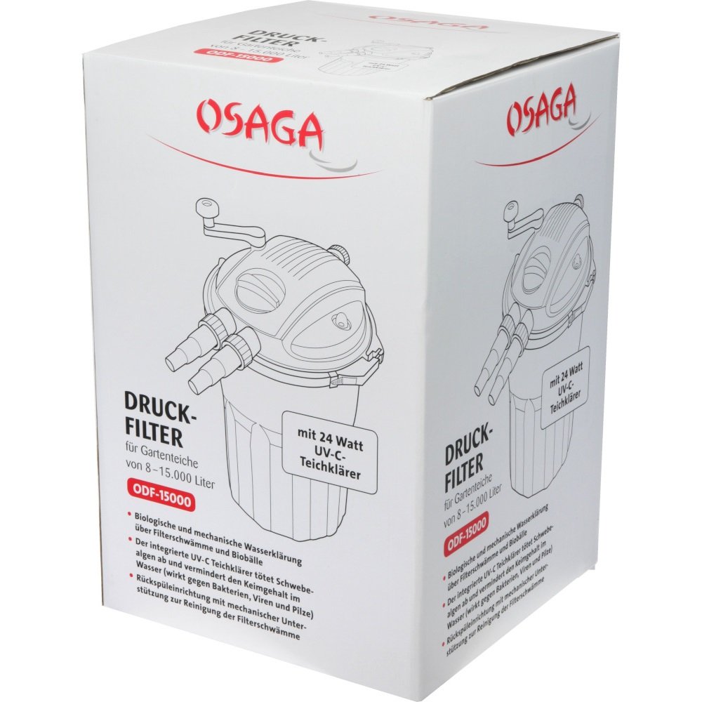 Osaga Druck‑Filter ODF‑15000 scatola