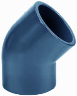 Curva 45° PVC image 0