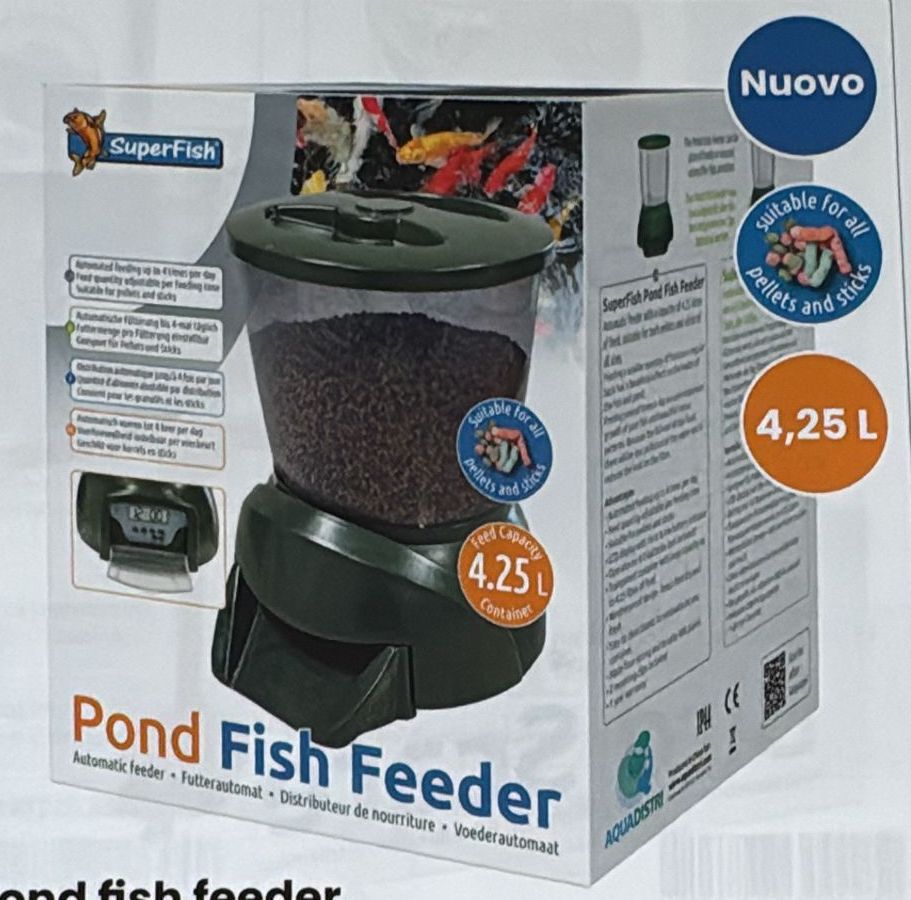 Distributore Automatico di Mangime con LCD – 4.25 L