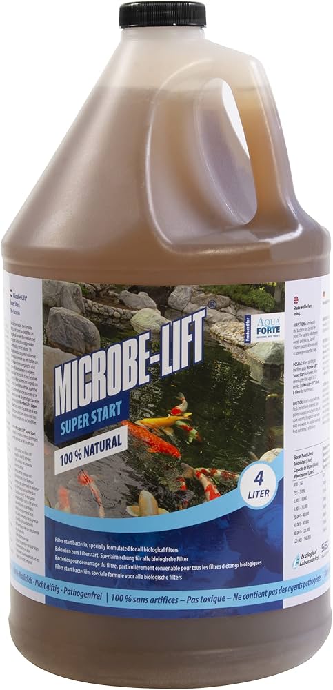 Microbe-Lift Super Start 4 L – Batteri Avvio Filtro