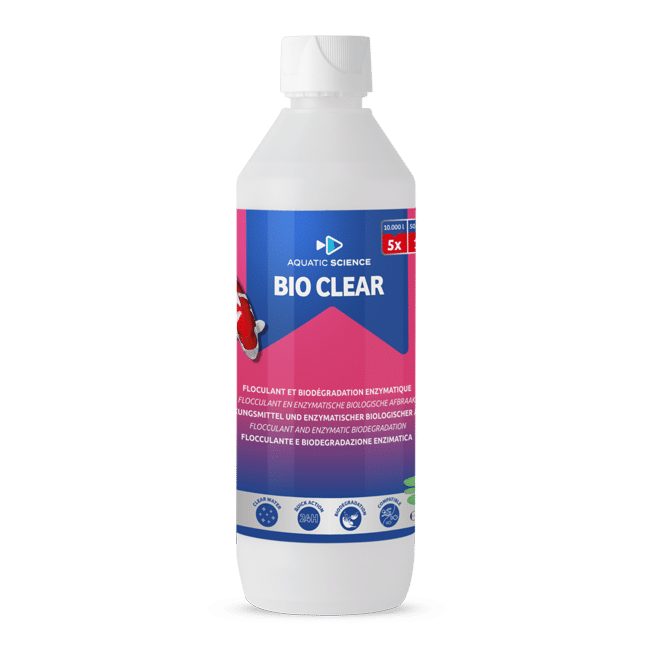Aquatic Science Bio Clear 500 ml flocculante e trattamento enzimatico laghetto