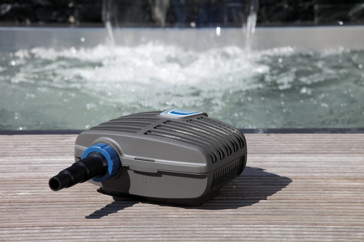 OASE Aquamax Eco Classic realistica dal lato