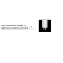 Lampada UV‑C Amalgama di Ricambio dettagli