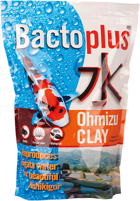 BactoPlus Ohmizu Clay 2,5 L – Argilla e Minerali per Koi