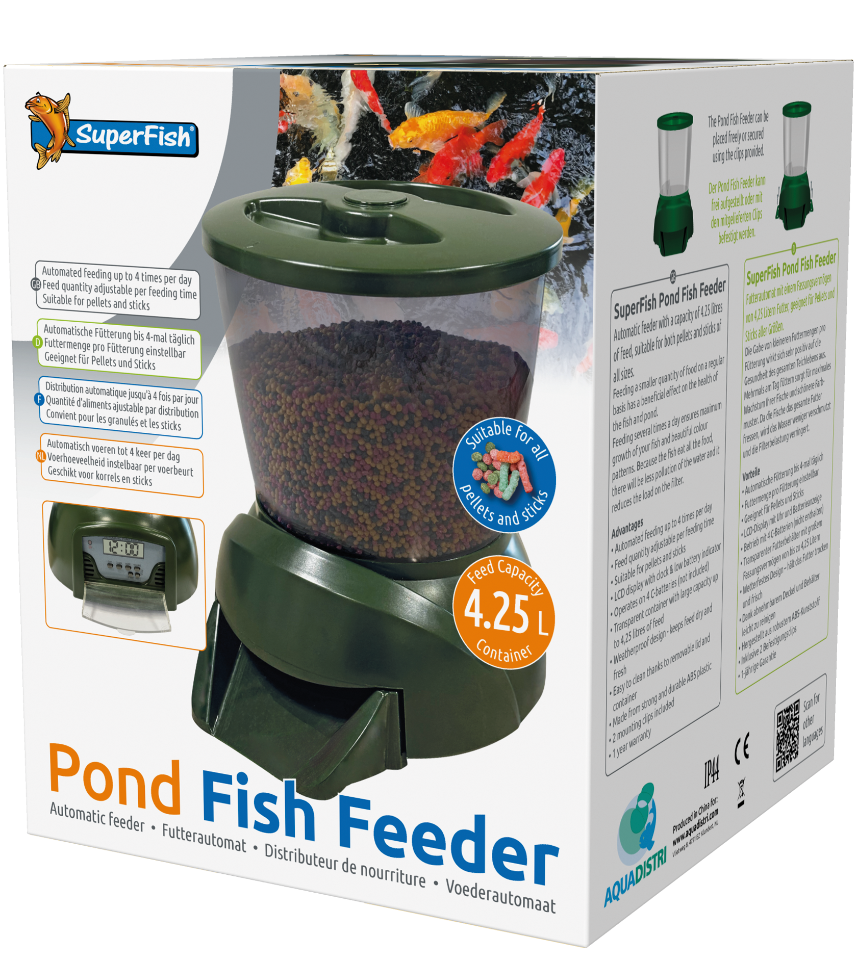 Pond Fish Feeder – Koi Varese