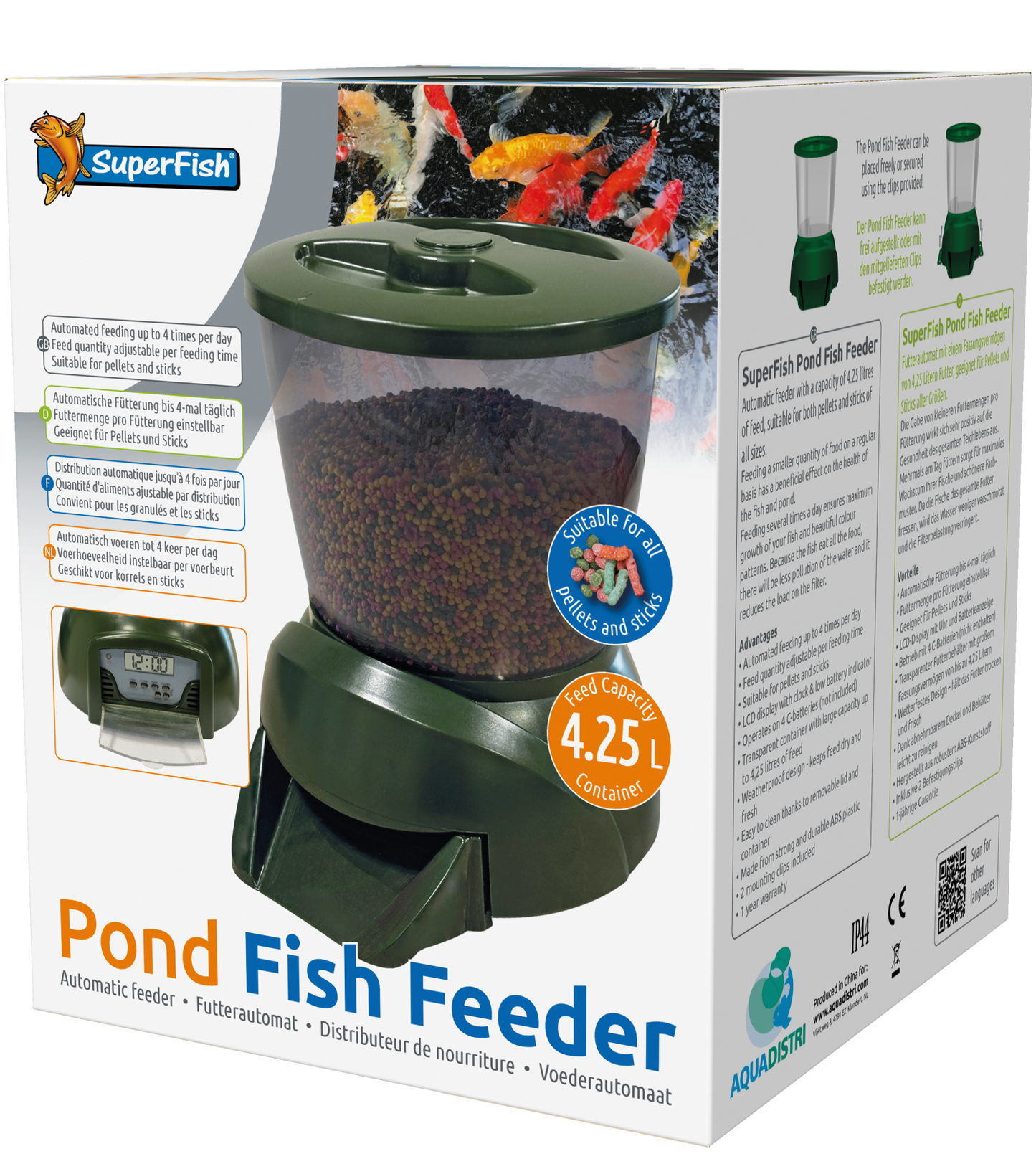 Pond Fish Feeder