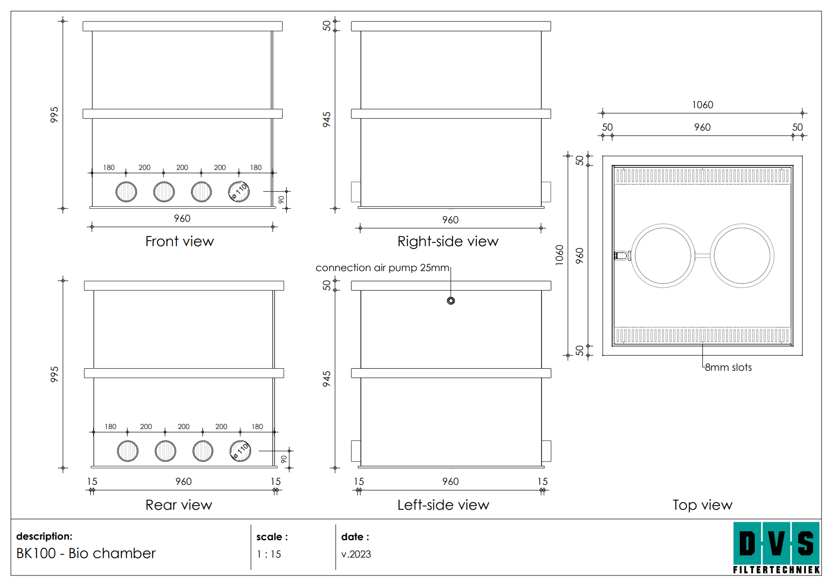 BK100 Bio Camera - schema