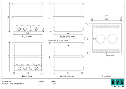BK100 Bio Camera - schema