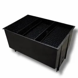 Filtro a 3 Camere per laghetti vista interna