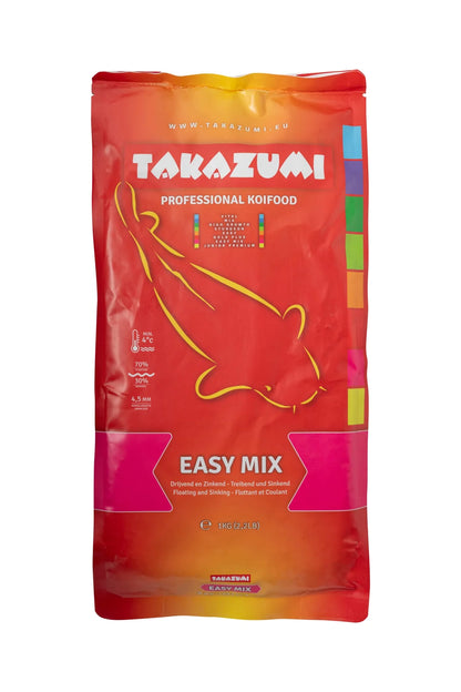 Mangime carpe koi Takazumi Easy Mix 4,5 mm - Galleggiante e Affondante