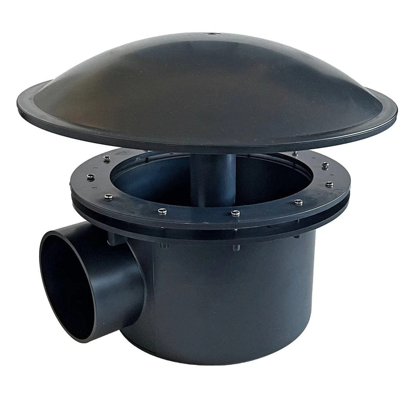 Koi Pro Scarico di Fondo Bombato 110 mm – Dreno Laghetto – 110 mm